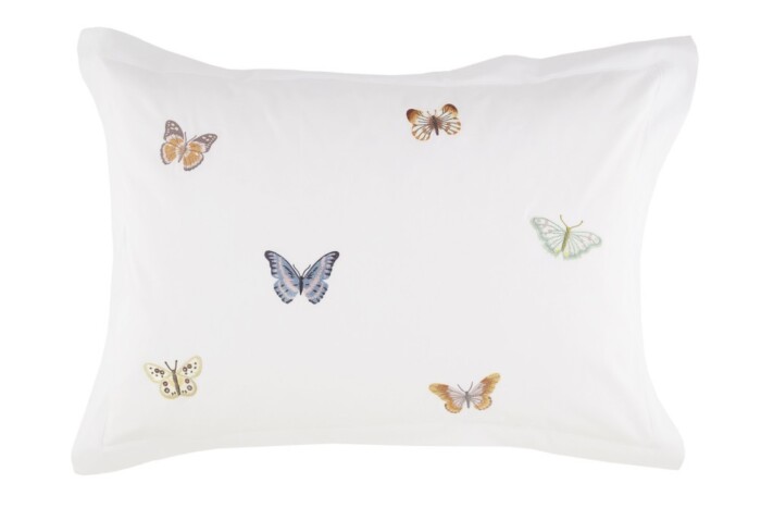 Fischbacher Luxury Nights Butterfly 700 Satin weiß