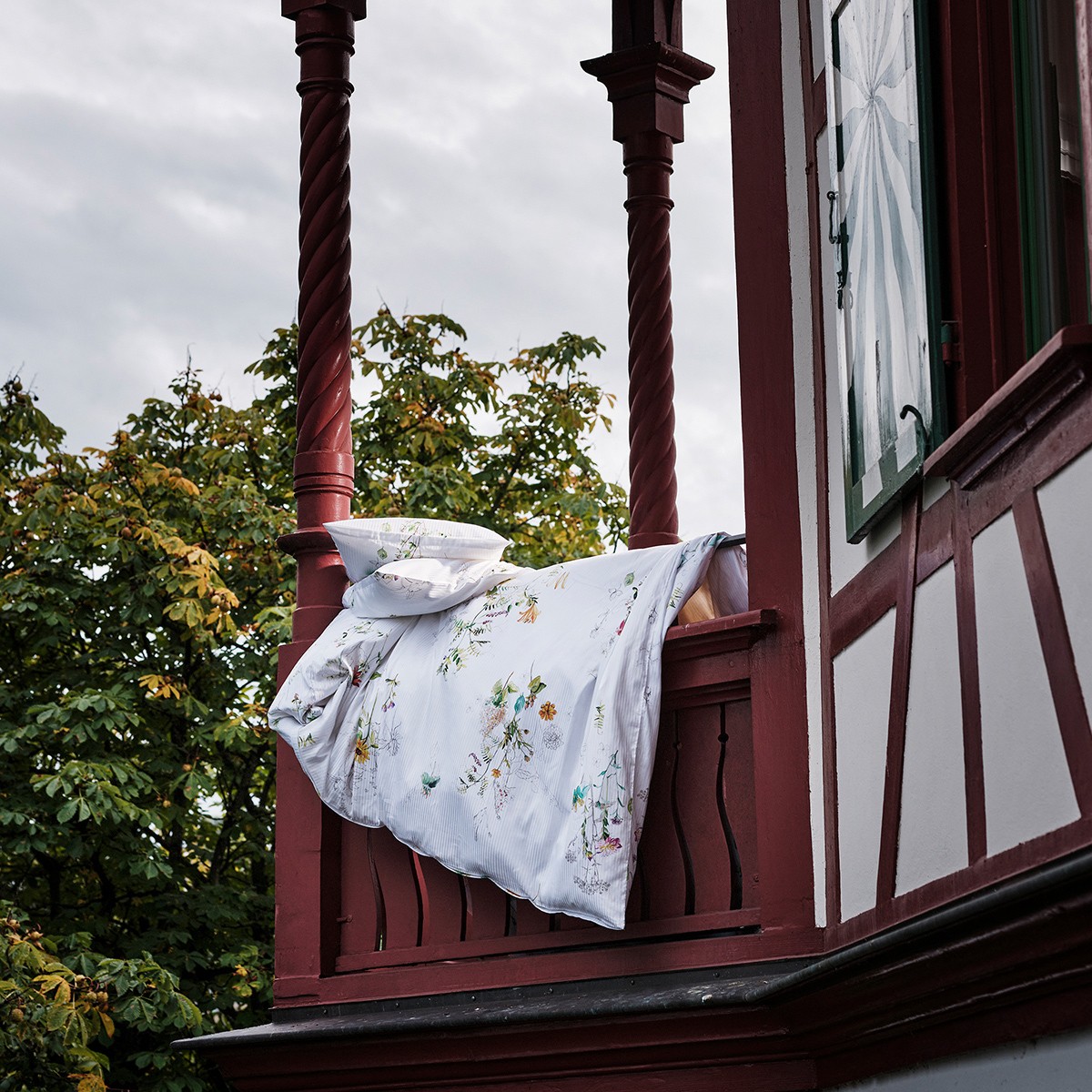 Fischbacher Bettwäsche Nature Stripe E76 Feinsatin – Bild 6