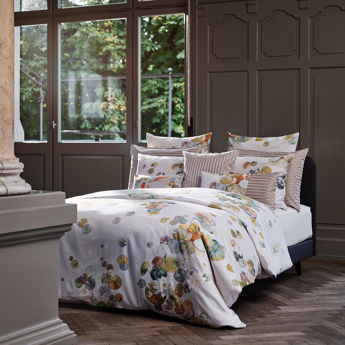 Fischbacher Bettwäsche Ninfea E64 Satin