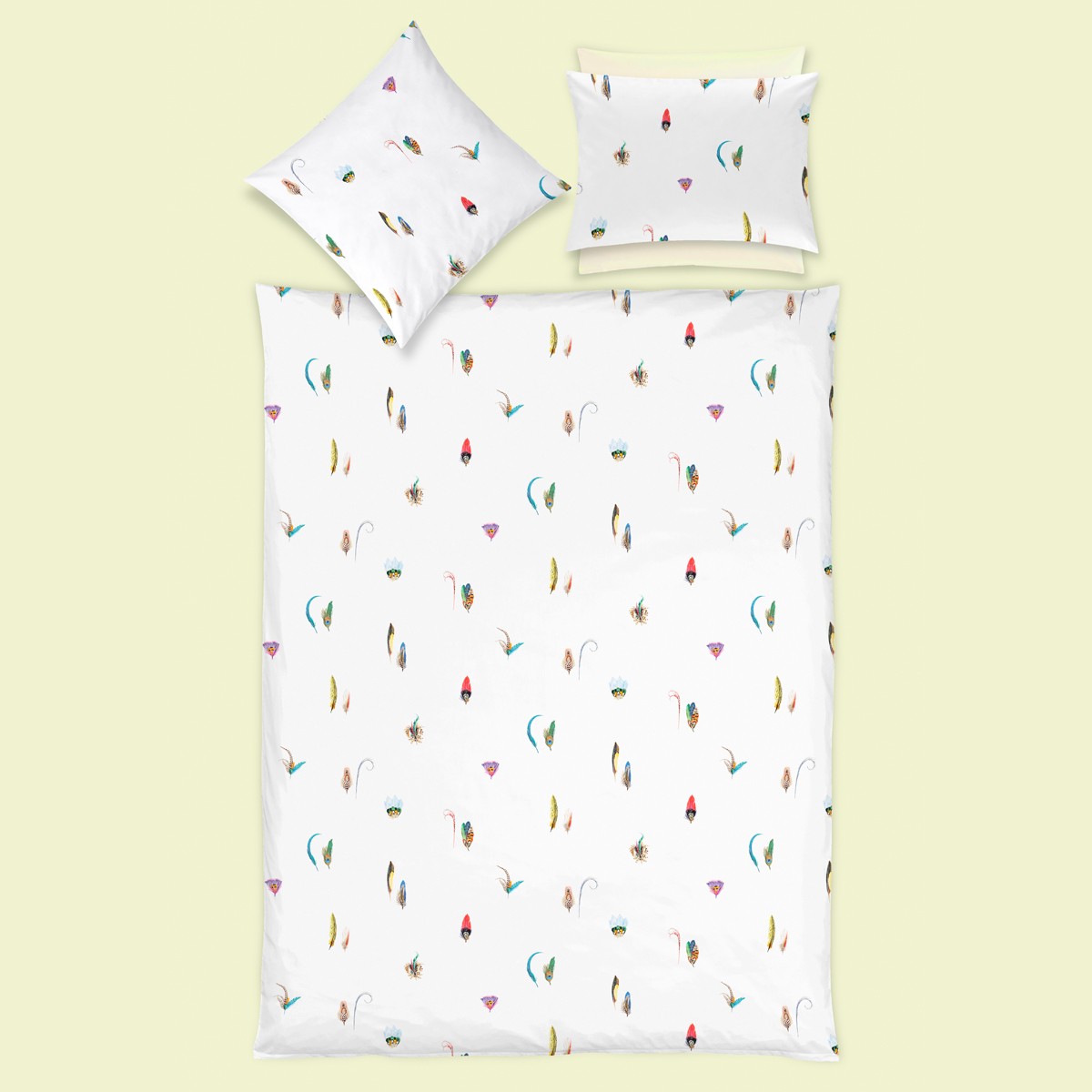 Fischbacher Bettwäsche Feathers E70 Satin – Bild 2