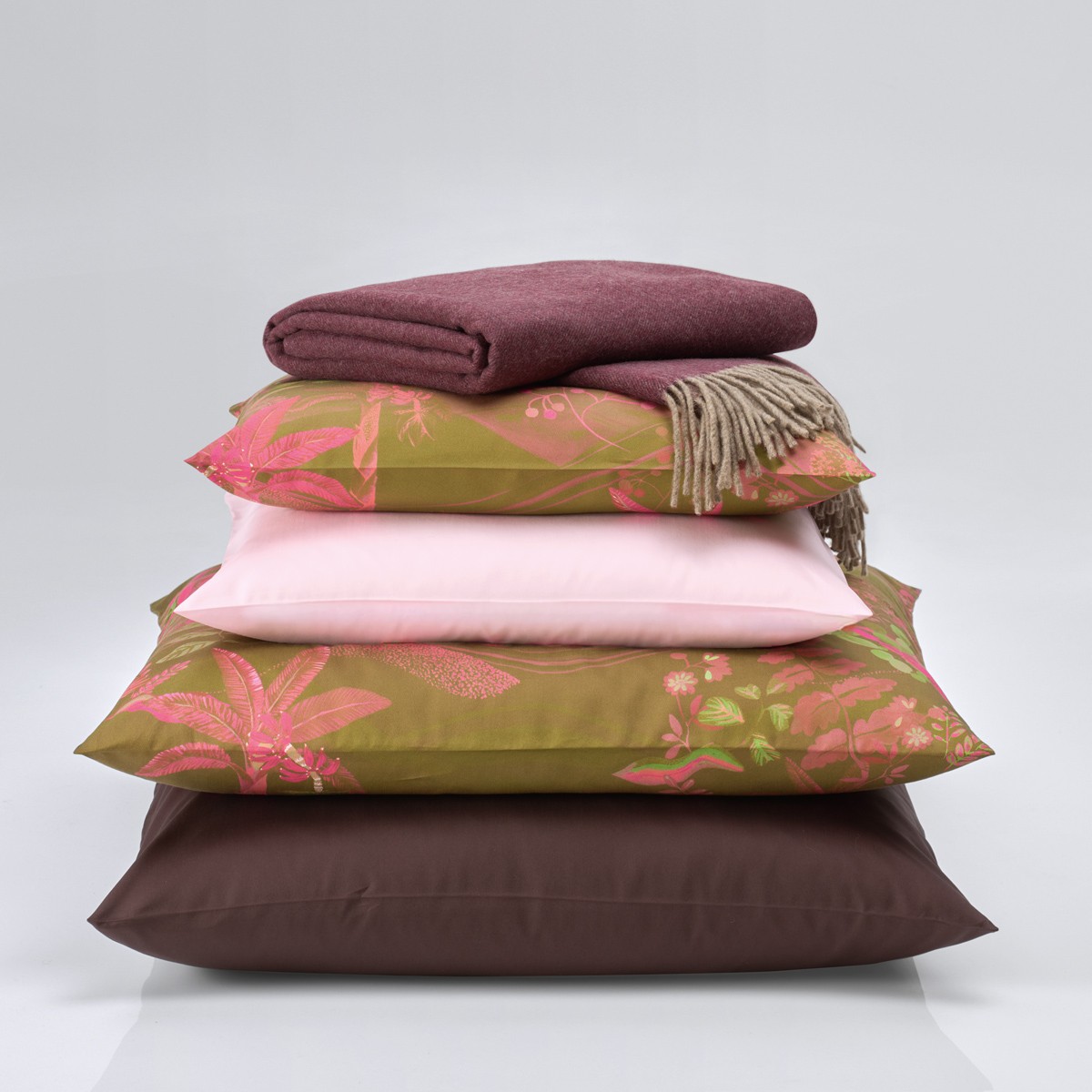 Fischbacher Bettwäsche Oasis gold E71 Satin – Bild 3