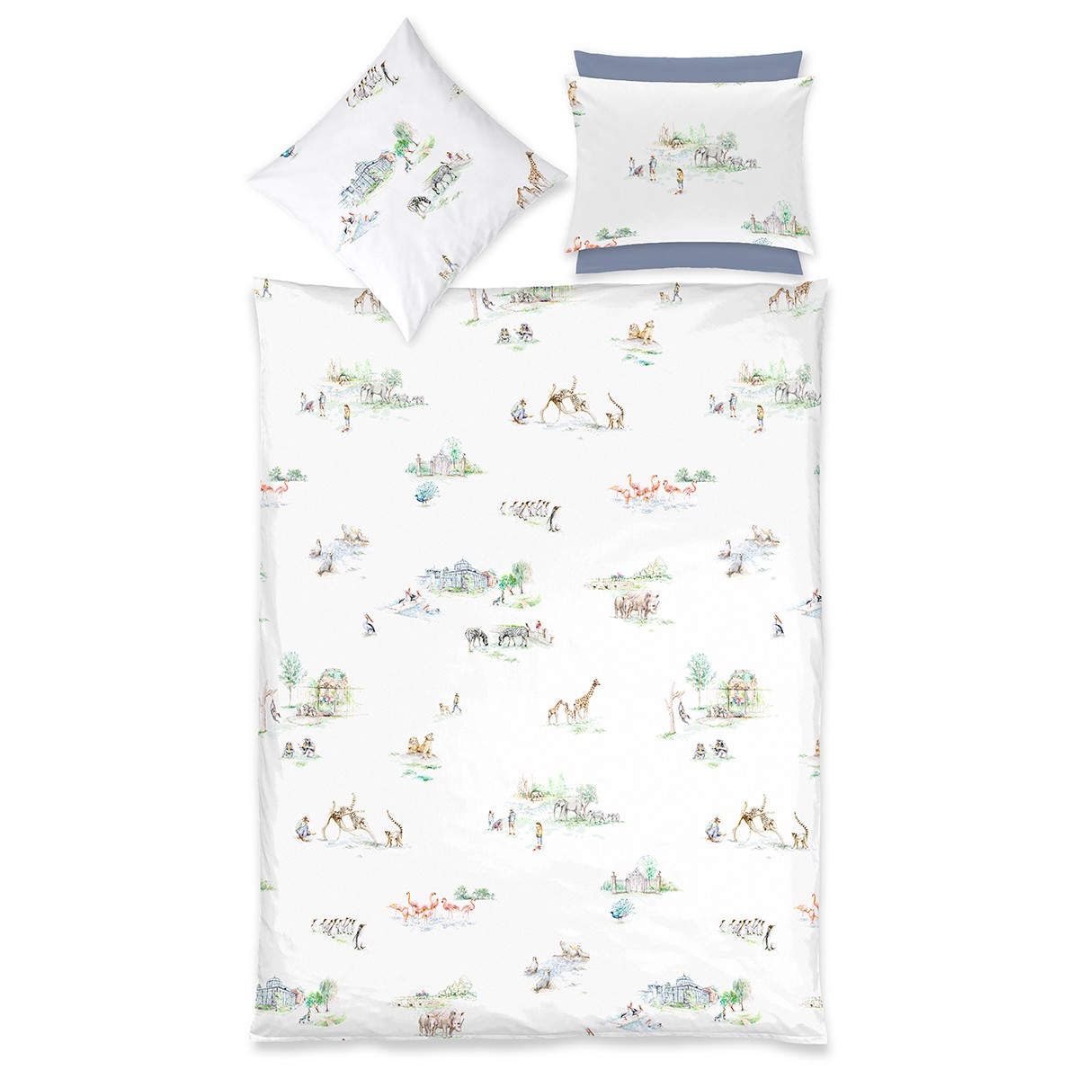 Fischbacher Bettwäsche Zoo E81 Satin – Bild 3